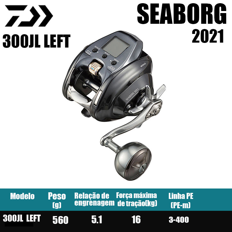 DAIWA SEABORG 100 200 300 400 500 600 Electric Reel Salt Water Fishing Reel fishing parts Origin: Japan Deep sea boat fishing  Electric winch wheel