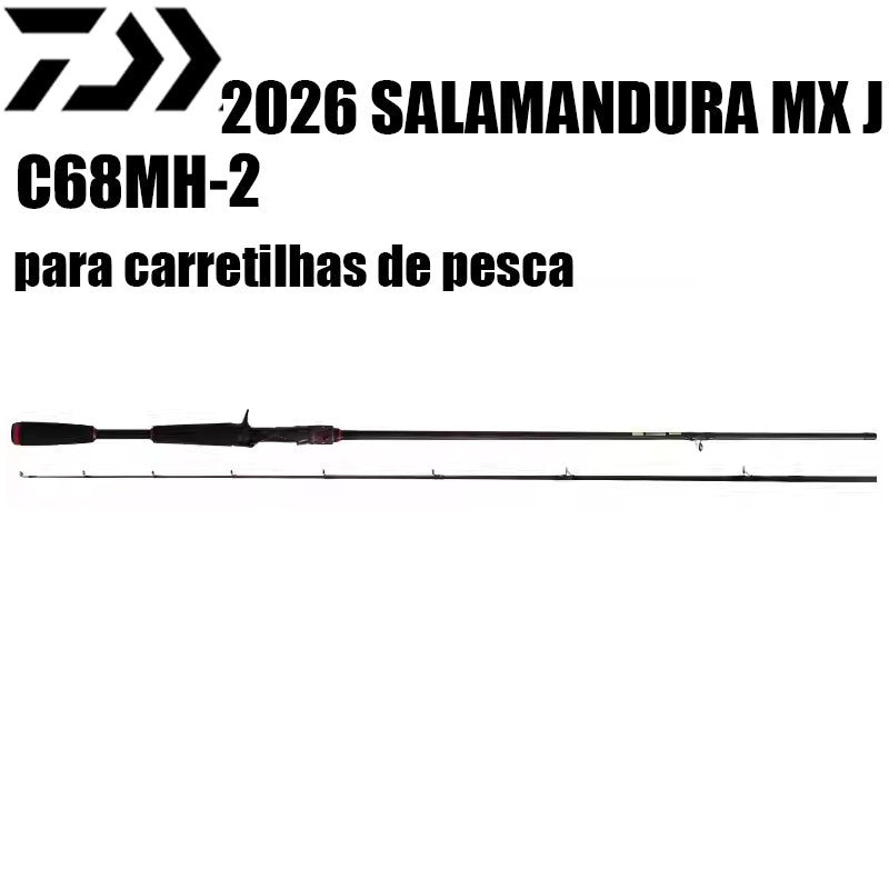 DAIWA 2026 SALAMANDURA MX J  C68MH-2 para carretilhas de pesca