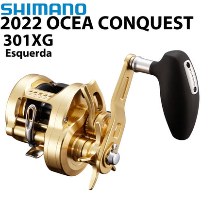 SHIMANO 2022 OCEA CONQUEST 301XG Carretilha Esquerda