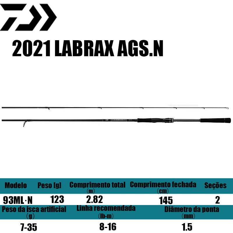 DAIWA 2021 LABRAX AGS.N 93ML·N para molinetes de pesca