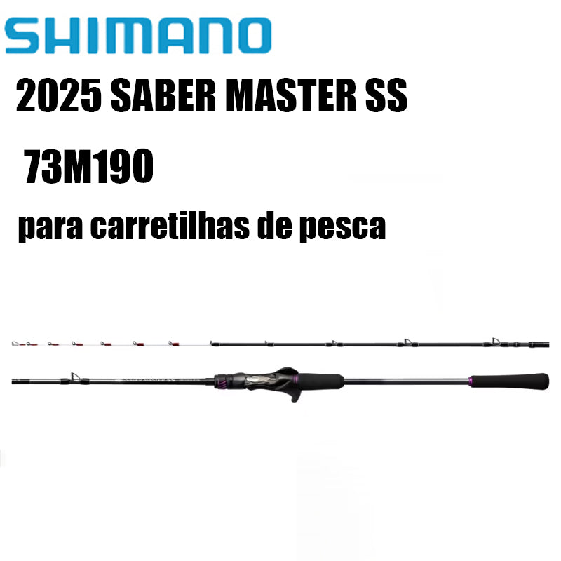 SHIMANO 2025 SABER MASTER SS 73M190 para carretilhas de pesca