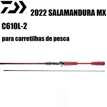 DAIWA 2022 SALAMANDURA MX C610L-2 para carretilhas de pesca