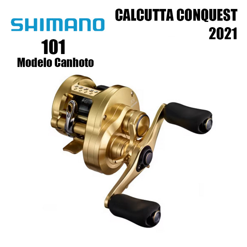SHIMANO 2021 Calcutta Conquest 101 Modelo Canhoto