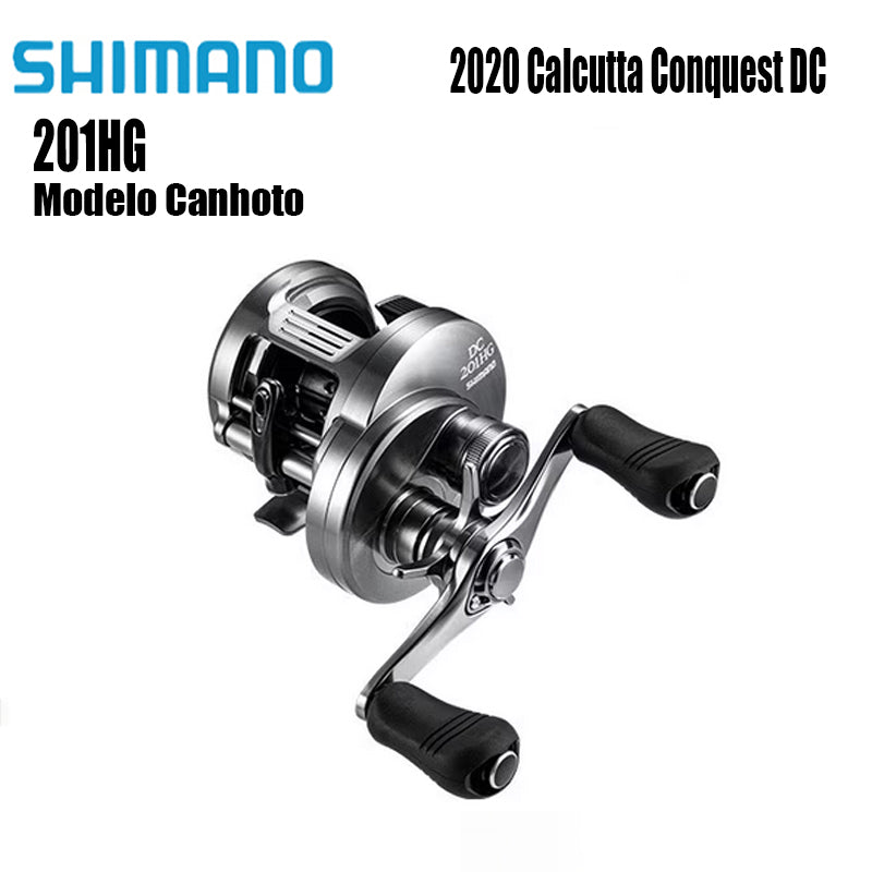 SHIMANO 2020 Calcutta Conquest DC 201HG Modelo Canhoto