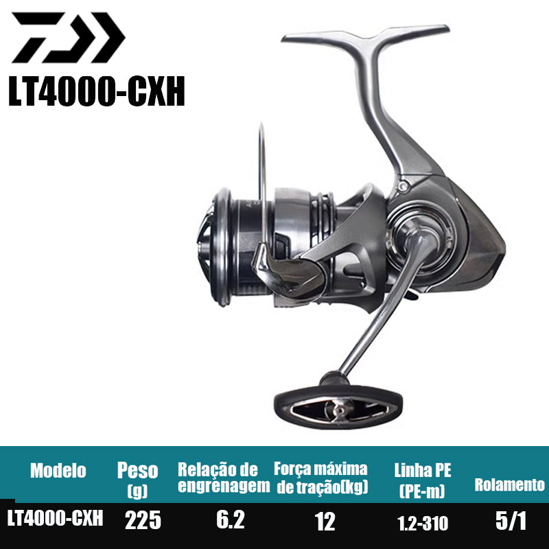 DAIWA 2023 EXCELER LT Spinning Reel Fishing Reel Fresh Water Salt Water Fishing Parts Origem Vietnã