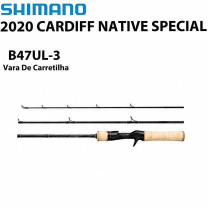 SHIMANO 2020 CARDIFF NATIVE SPECIAL B47UL-3 Vara De Carretilha