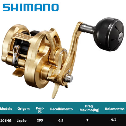 SHIMANO 2022 OCEA CONQUEST 201HG Carretilha Esquerda