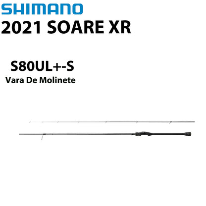 SHIMANO 2021 SOARE XR S80UL+-S Vara De Molinete