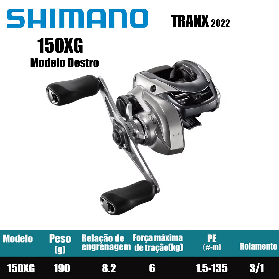 SHIMANO 2022 TRANX 150XG Modelo Destro
