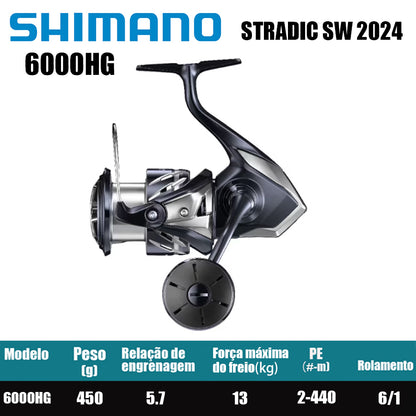 SHIMANO 2024 STRADIC SW 6000HG