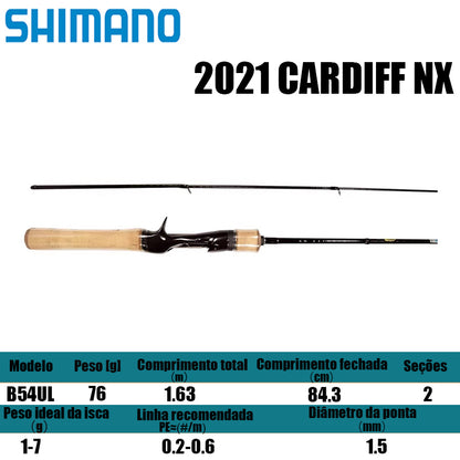 SHIMANO 2021 CARDIFF NX B54UL para carretilhas de pesca