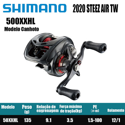DAIWA 2020 STEEZ AIR TW 500XXHL Modelo Canhoto