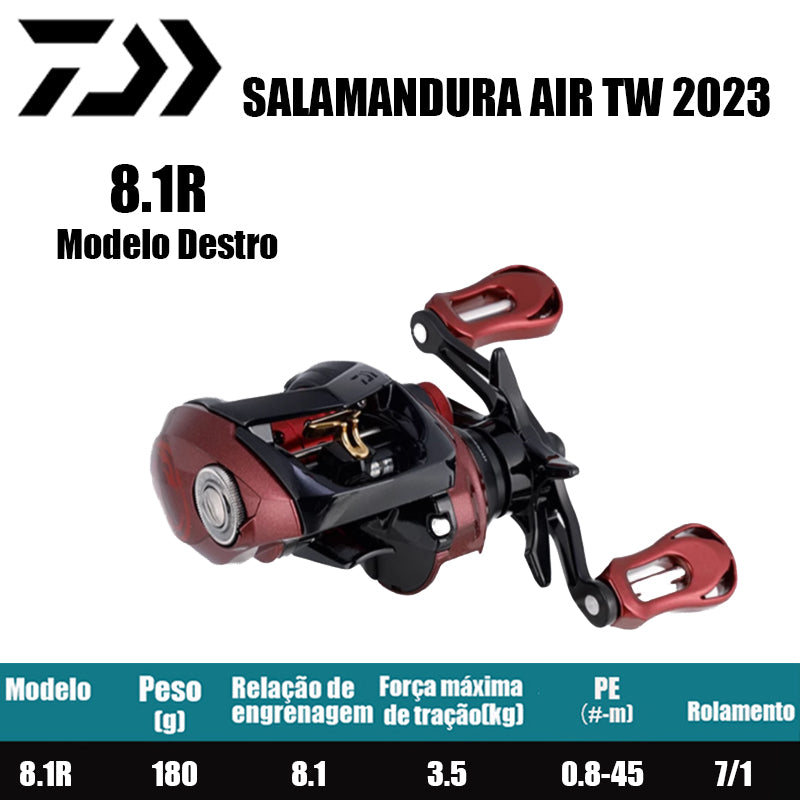 DAIWA 2023 SALAMANDURA AIR TW 8.1R Modelo Destro