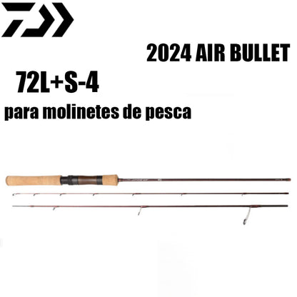 DAIWA 2024 AIR BULLET 72L+S-4 para molinetes de pesca