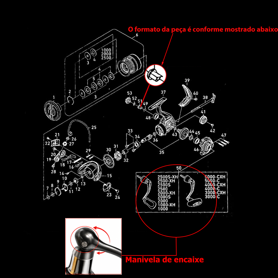 DAIWA 2026 CROSSFIRE LT 1000 Molinete