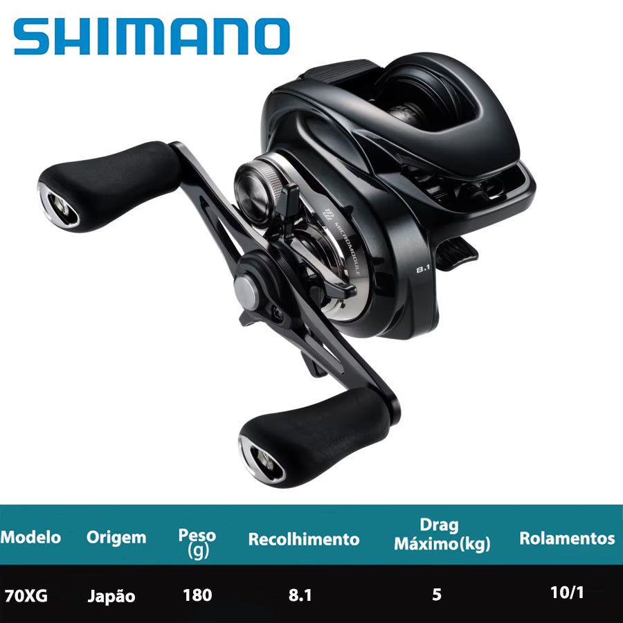 SHIMANO 2024 METANIUM DC 70XG Carretilha Direita