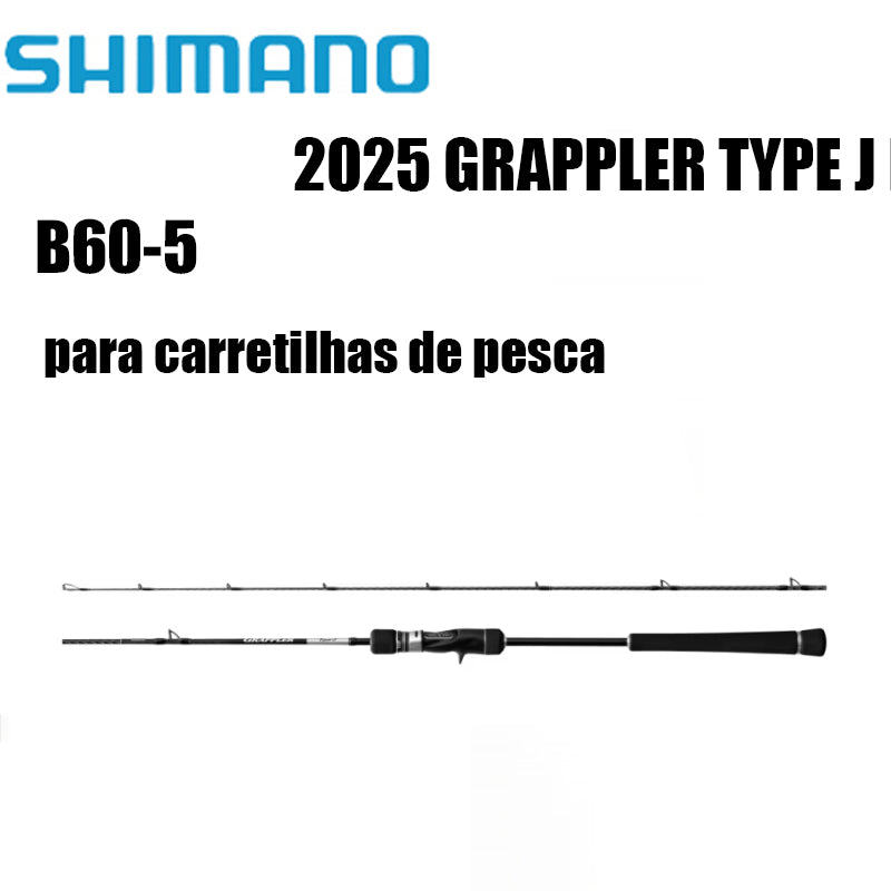 SHIMANO 2025 GRAPPLER TYPE J  B60-5 para carretilhas de pesca