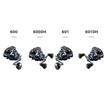 SHIMANO 2024 FORCEMASTER 600 carretilha elétrica Direita