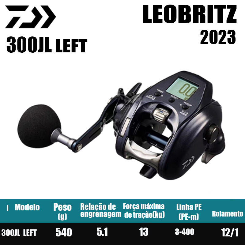 DAIWA LEOBRITZ 200 300 500 Electric Reel Salt Water Fishing Reel fishing parts Origin: Japan Deep sea boat fishing  Electric winch wheel