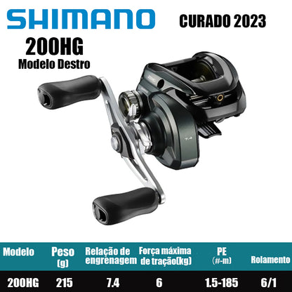 SHIMANO 2023 Curado M 200HG Modelo Destro