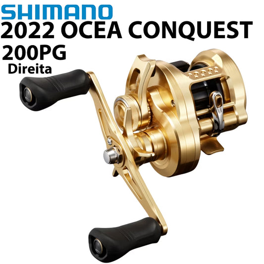 SHIMANO 2022 OCEA CONQUEST 200PG Carretilha Direita