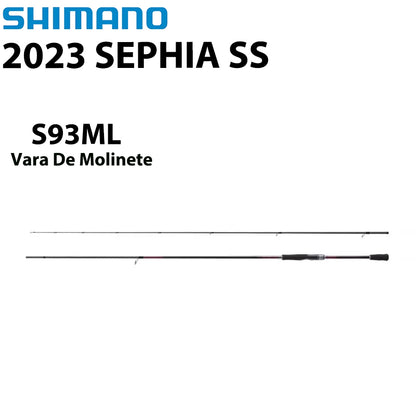 SHIMANO 2023 SEPHIA SS S93ML Vara De Molinete