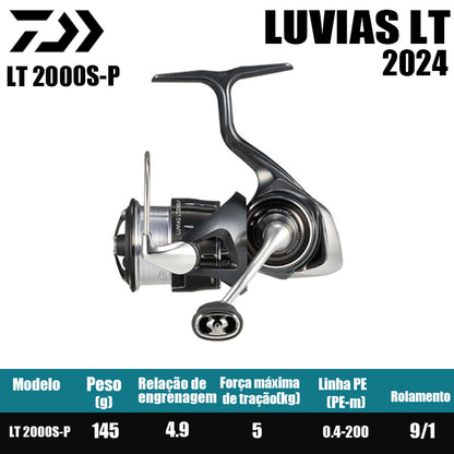 DAIWA 2024 LUVIAS LT carrete de pesca carrete de filação de água doce peças de pesca de água salgada Origem China