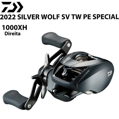 DAIWA 2022 SILVER WOLF SV TW PE SPECIAL 1000XH Carretilha Direita