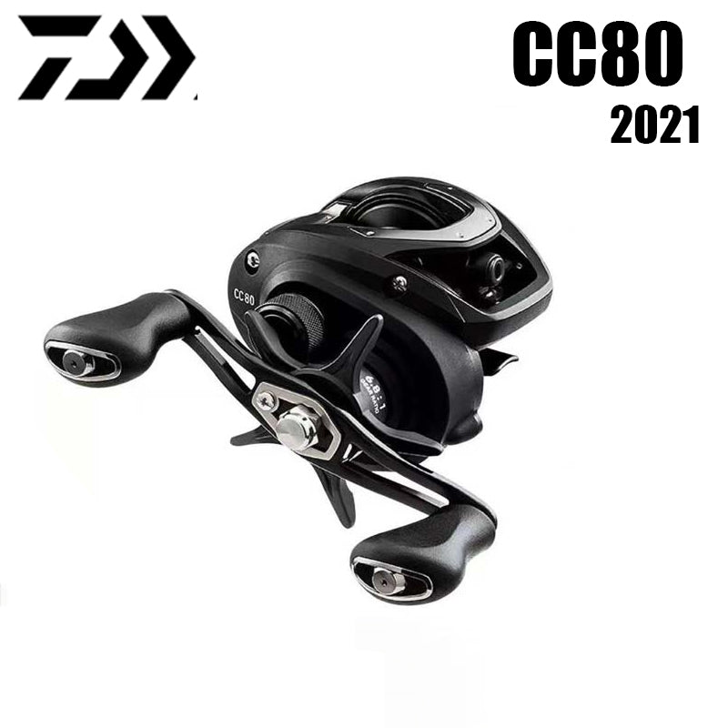 DAIWA 2022 CC80 CR80 peças de pesca, carretilha para pesca em água salgada e doce, carretilha de pesca baitcast. Origem: China.