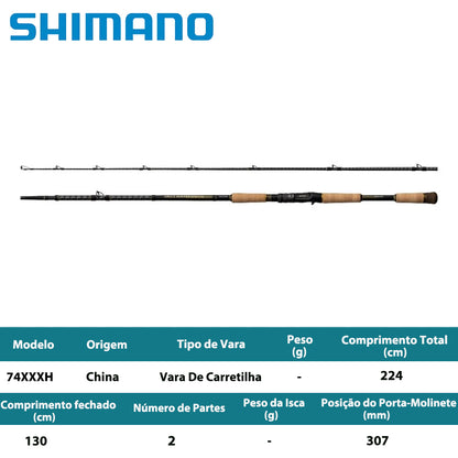 SHIMANO 2026 ARGUS HUNTER SPECIAL 74XXXH Vara De Carretilha