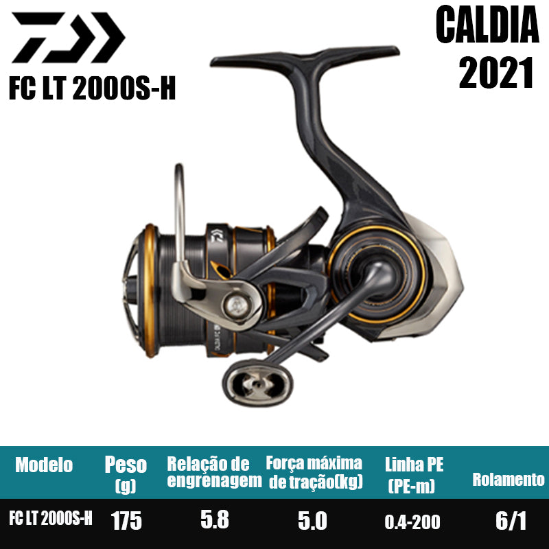 DAIWA 2021 CALDIA carrete de pesca carrete de filação de água doce peças de pesca de água salgada Origem China