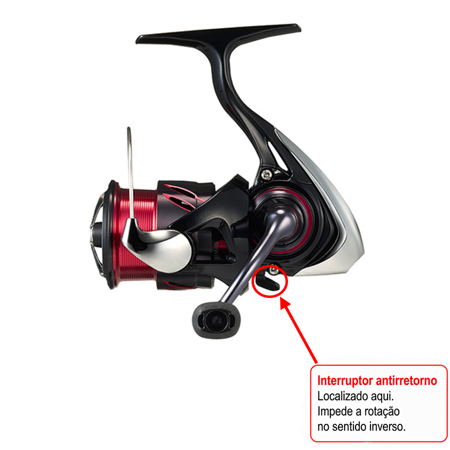 DAIWA 2024 GEKKABIJIN X LT1000S-P Molinete