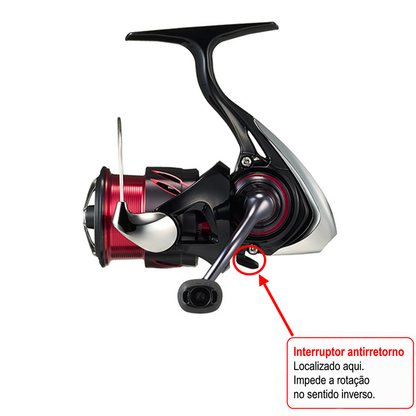 DAIWA 2024 GEKKABIJIN X LT2000S-P Molinete