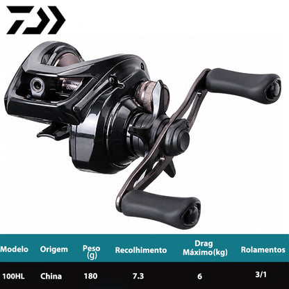 DAIWA 2025 PR 100Ⅱ 100HL Carretilha Esquerda