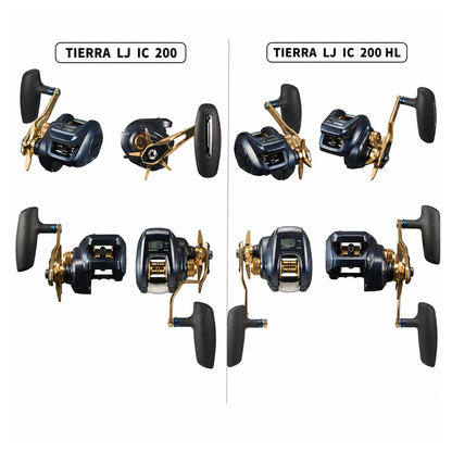 DAIWA 2023 TIERRA LJ IC 300HL Carretilha Esquerda