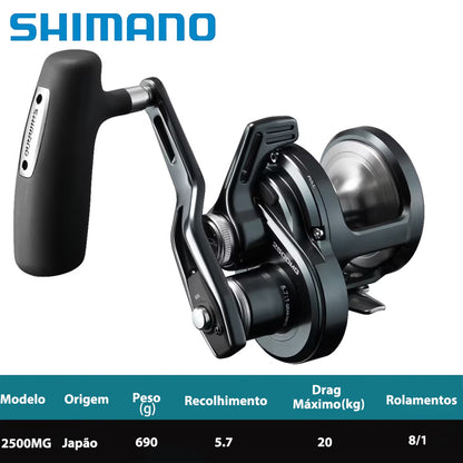 SHIMANO 2024 OCEA JIGGER LD 2500MG Carretilha Direita