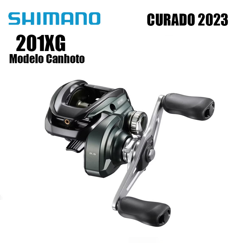 SHIMANO 2023 Curado M 201XG Modelo Canhoto