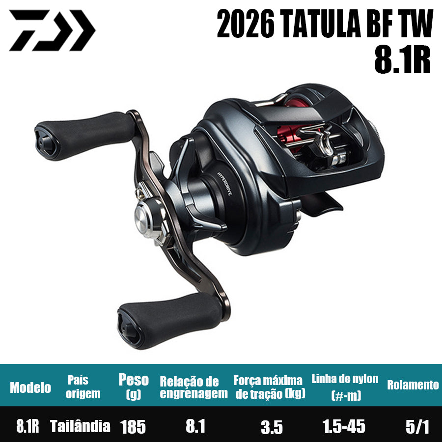 DAIWA 2026 TATULA BF TW 8.1R Modelo Direita