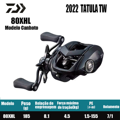 DAIWA 2022 TATULA TW 80XHL Modelo Canhoto