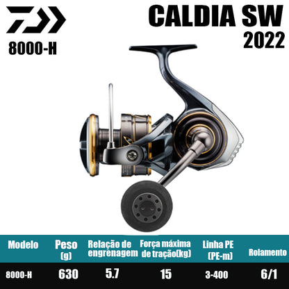 DAIWA 2022 CALDIA SW carrete de pesca carrete de filação de água doce peças de pesca de água salgada Origem China