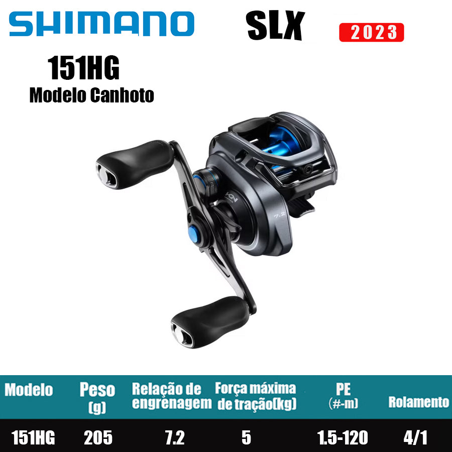 SHIMANO 2023 SLX 151HG Modelo Canhoto