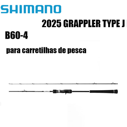 SHIMANO 2025 GRAPPLER TYPE J  B60-4 para carretilhas de pesca