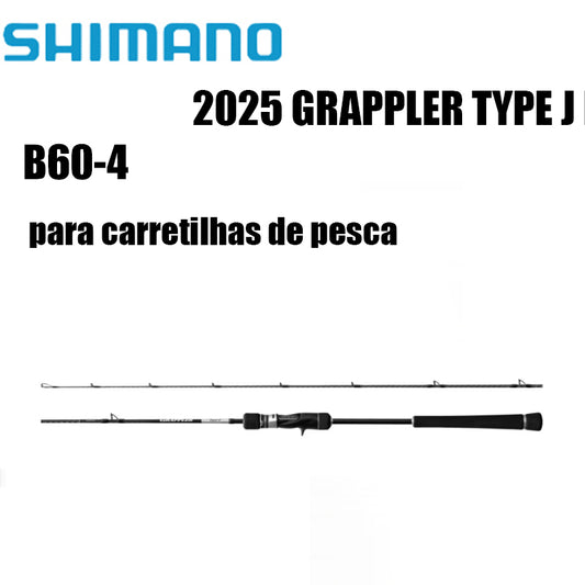 SHIMANO 2025 GRAPPLER TYPE J  B60-4 para carretilhas de pesca