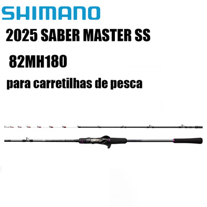 SHIMANO 2025 SABER MASTER SS 82MH180 para carretilhas de pesca