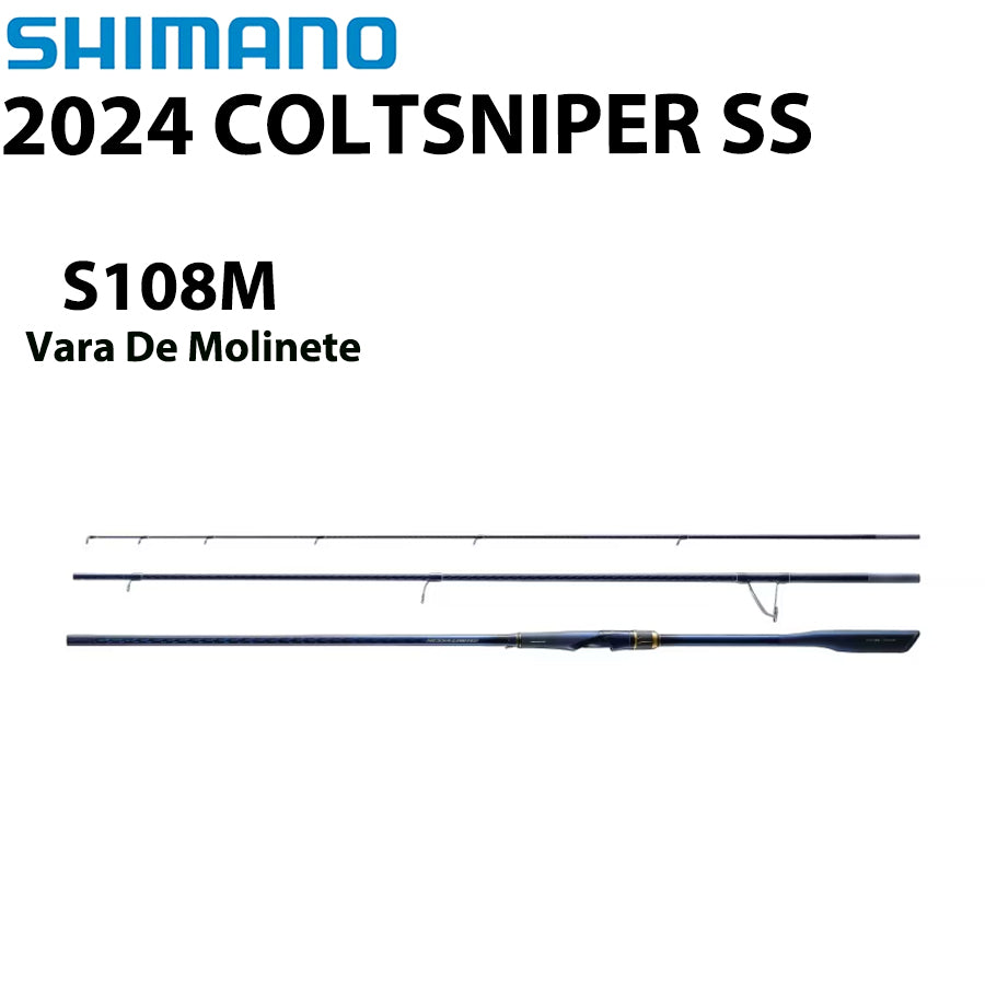 SHIMANO 2023 NESSA LIMITED S108M Vara De Molinete