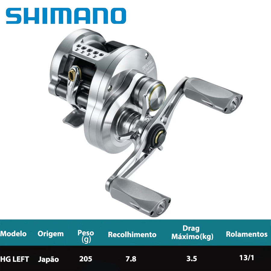 SHIMANO 2026 CALCUTTA CONQUEST BFS LIMITED HG LEFT Carretilha Esquerda