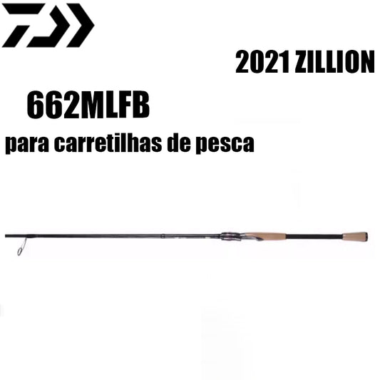 DAIWA 2021 ZILLION 662MLFB para carretilhas de pesca