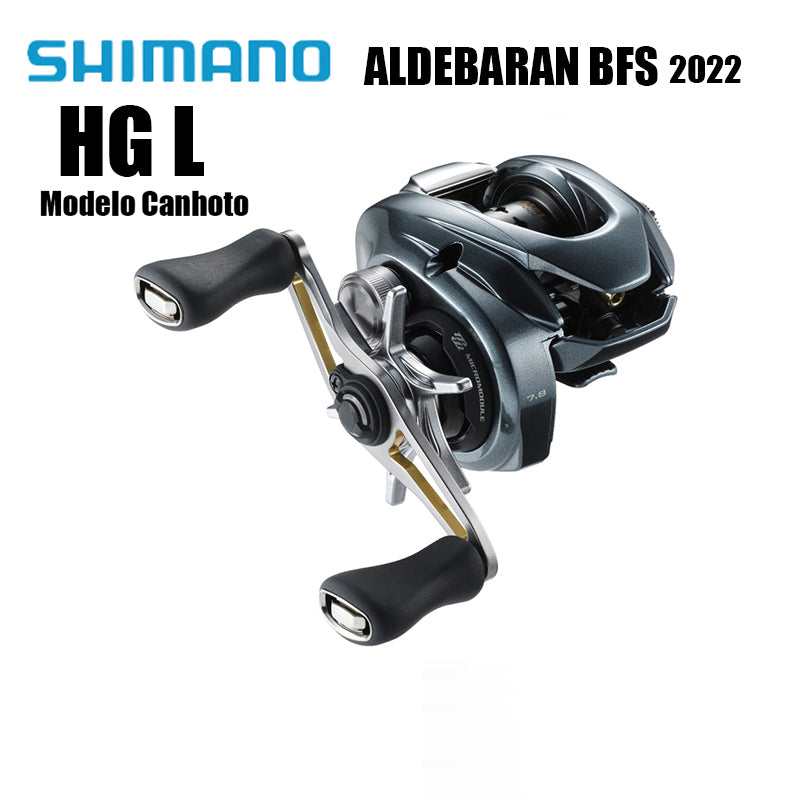 SHIMANO 2022 ALDEBARAN BFS HG Modelo Canhoto