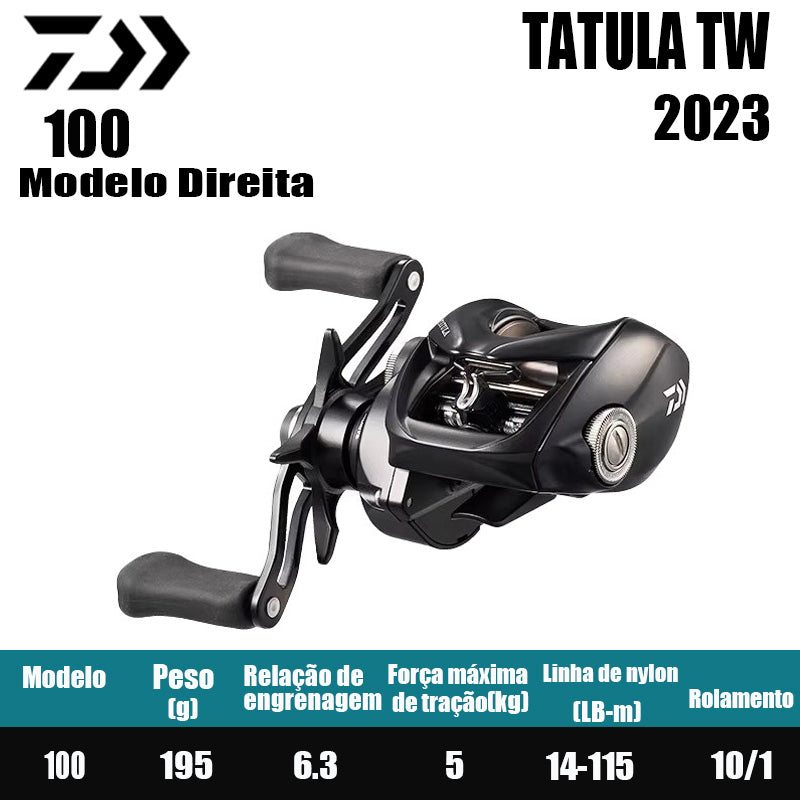 DAIWA 2023 TATULA TW 100 Modelo Direita