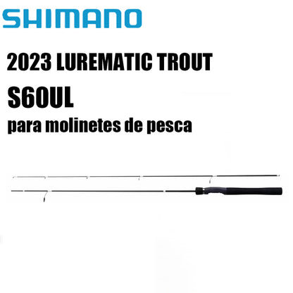 SHIMANO 2023 LUREMATIC TROUT S60UL para molinetes de pesca
